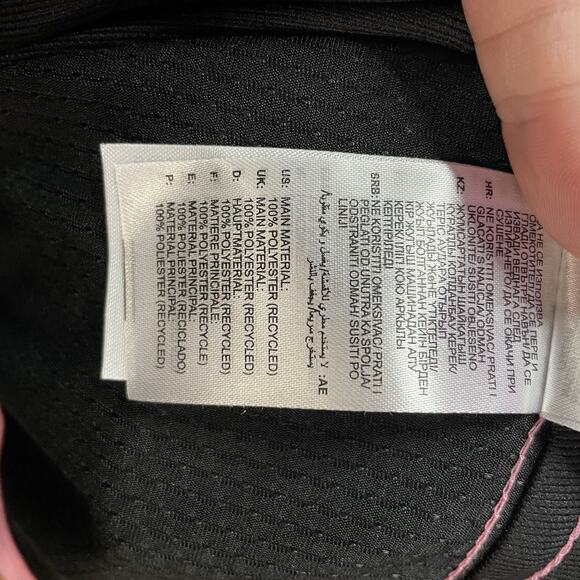 NWT Adidas Men’s XL Slim Fit Inter Miami CF 23/24 Lionel Messi Away Jersey Black - Picture 6 of 9